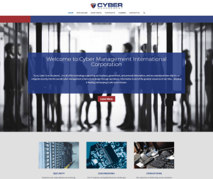 Cyber Management International Corporation Website